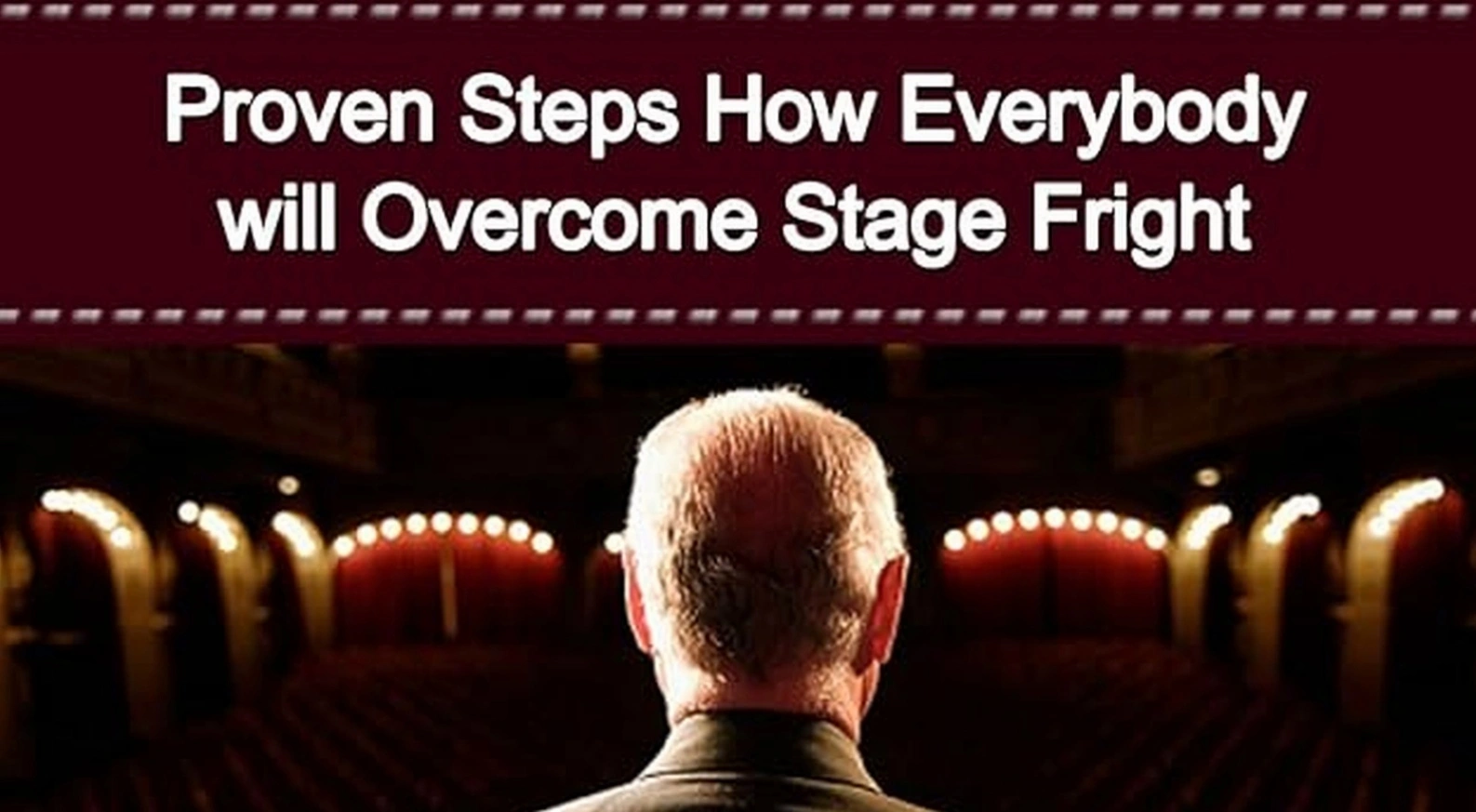 stage fright overcome course